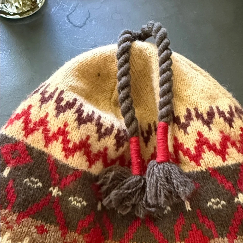 Vintage Old Navy Fair Isle Winter Wool Hat. Size small